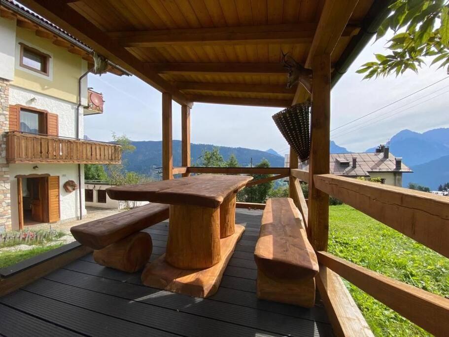 Appartamento Da Romano - Nel Cuore Delle Dolomiti Danta Exterior foto
